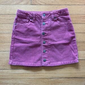 Cat & Jack Pink Corduroy Skirt 7/8